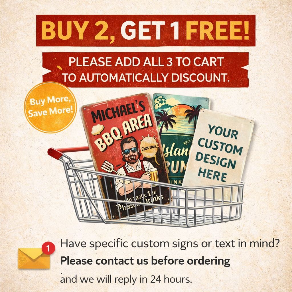 French Fries Vintage Metal Sign Retro Fast Food Snack Wall Decor 8x12 inch detailed image 2